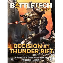 Battletech Warrior: Decision at Thunder Rift (premium hardback novel)