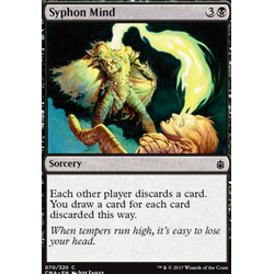 Magic löskort: Commander Anthology: Syphon Mind