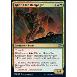 Magic löskort: Double Masters: Ghor-Clan Rampager (Foil)
