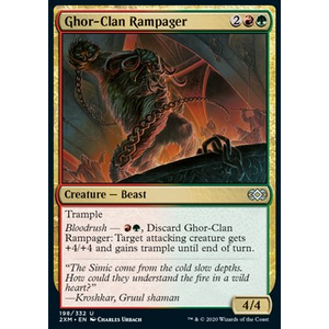 Magic löskort: Double Masters: Ghor-Clan Rampager (Foil)