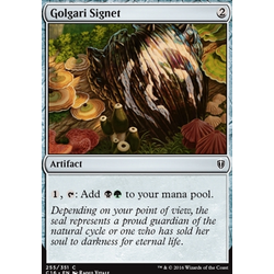 Magic löskort: Commander 2016 Golgari Signet