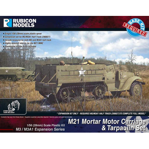 Rubicon: US M3/M3A1 Expansion - M21 MMC & Tarpaulin Set