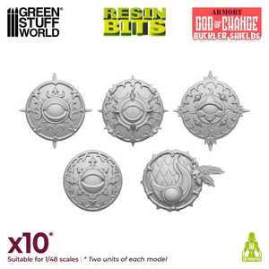 x10 God of Change Bucklers