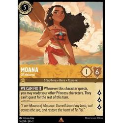 Lorcana Löskort: The First Chapter: Moana - Of Motunui (Foil)