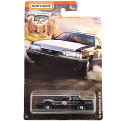 Matchbox:  Car 93 Ford Mustang LX SSP - Moving Parts (1/64)