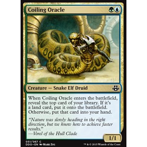 Magic löskort: Duel Decks: Elspeth vs. Kiora: Coiling Oracle