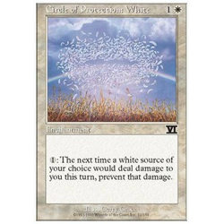 Magic löskort: 6th Edition: Circle of Protection: White