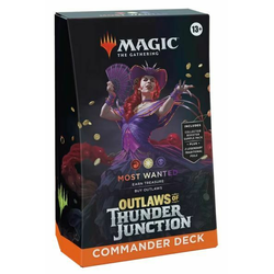 Magic The Gathering: Outlaws of Thunder Junction Commander Deck Most Wanted