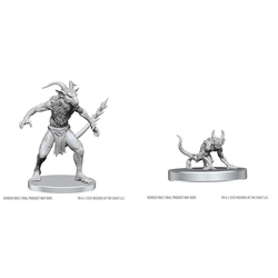 D&D Nolzur's Marvelous Miniatures (unpainted): Bulezau & Quasit
