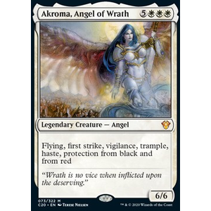 Magic löskort: Commander 2020: Akroma, Angel of Wrath