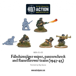 Germany: Fallschirmjäger - Sniper, Panzerschreck Teams & Flamethrower (6)
