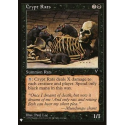 Magic löskort: The List: Crypt Rats