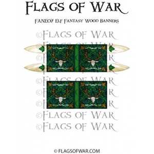 Oathmark - Elf Fantasy Wood Banners