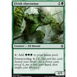 Magic löskort: Masters 25: Elvish Aberration