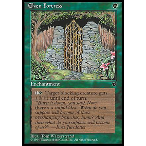 Magic löskort: Fallen Empires: Elven Fortress v.4