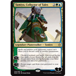 Magic löskort: War of the Spark: Tamiyo, Collector of Tales