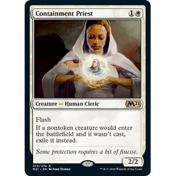 Magic löskort: Core Set 2021: Containment Priest