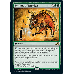 Magic löskort: Ikoria: Lair of Behemoths: Mythos of Brokkos