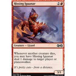 Magic löskort: Ultimate Masters: Hissing Iguanar (Foil)