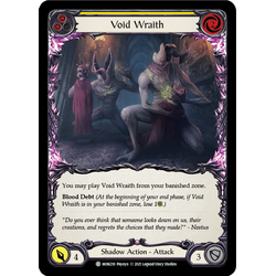 FaB Löskort: Monarch Unlimited: Void Wraith (Yellow) (Rainbow Foil)