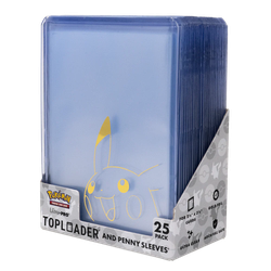 Ultra Pro Toploaders 3" x 4"  & Penny Sleeves Combo Pack - Pikachu (25st)