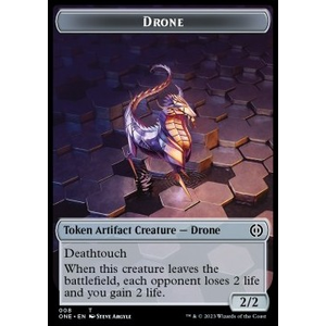 Magic löskort: Phyrexia: All Will Be One: Drone Token