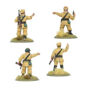 Italian Paracadutisti Platoon Commanders (resin) (4)