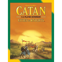 Settlers of catan (5th ed): Cities & Knights 5-6 Player expansion (eng. regler)