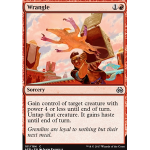Magic löskort: Aether Revolt: Wrangle