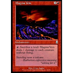 Magic löskort: Odyssey: Magma Vein