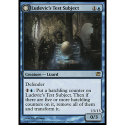 Magic löskort: Innistrad: Ludevic's Test Subject / Ludevic's Abomination