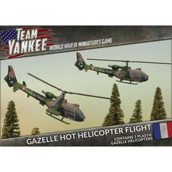 French Gazelle HOT Helicopter Flight