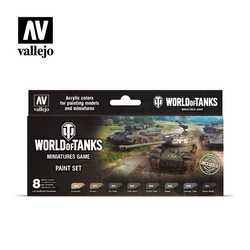 Vallejo World of Tanks Paint Set