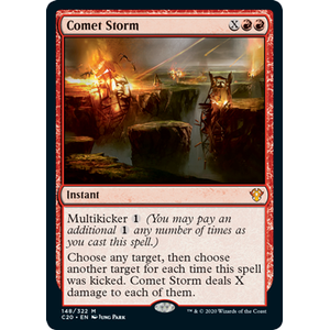 Magic löskort: Commander 2020: Comet Storm