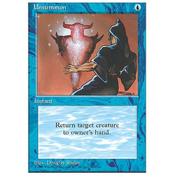 Magic löskort: 4th Edition: Unsummon