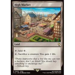 Magic löskort: Magic: The Gathering - FINAL FANTASY: Commander: High Market