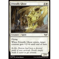 Magic löskort: Duskmourn: House of Horror: Friendly Ghost (Foil)