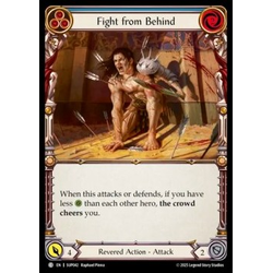 FaB Löskort: Super Slam: Fight from Behind (Blue) (Rainbow Foil)