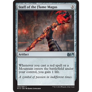 Magic löskort: Magic 2015: Staff of the Flame Magus