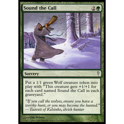 Magic löskort: Coldsnap: Sound the Call