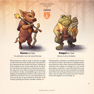The Defenders Almanac RPG