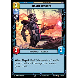 Star Wars: Unlimited Löskort: Secrets of Power: Death Trooper