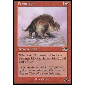 Magic löskort: Urza's Saga: Dromosaur