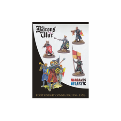Barons' War: Foot Knight Command (1150-1320) (plastic) (4)