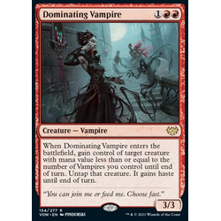 Magic löskort: Innistrad: Crimson Vow: Dominating Vampire