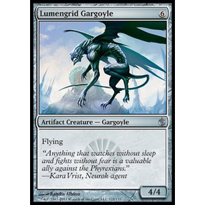 Magic löskort: Mirrodin Besieged: Lumengrid Gargoyle