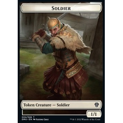 Magic löskort: Dominaria United: Soldier Token