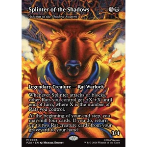 Magic löskort: Teenage Mutant Ninja Turtles: Source Material: Ashcoat of the Shadow Swarm (Foil)