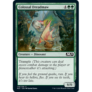 Magic löskort: Core Set 2021: Colossal Dreadmaw