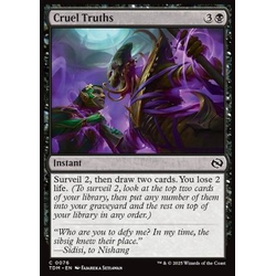 Magic löskort: Tarkir: Dragonstorm: Cruel Truths (Foil)